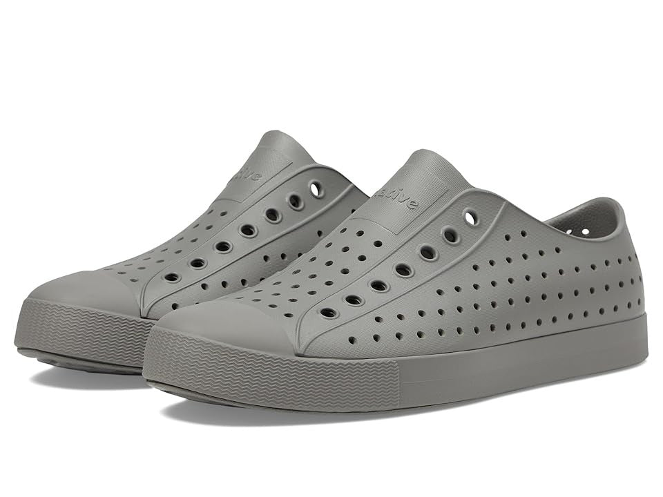 Native Shoes Jefferson Sugarlite in Satellite Grey | Vegan | Odor Resistant | Shock Absorbent | EVA | Size 6 - Bellso